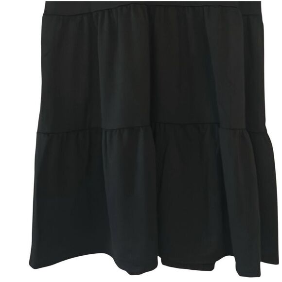 NWT NAUTICA Tiered Dress Size XXL Black White Sleeveless Collared Mini Pockets - Picture 10 of 13